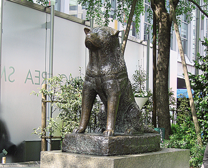 忠犬ハチ公銅像